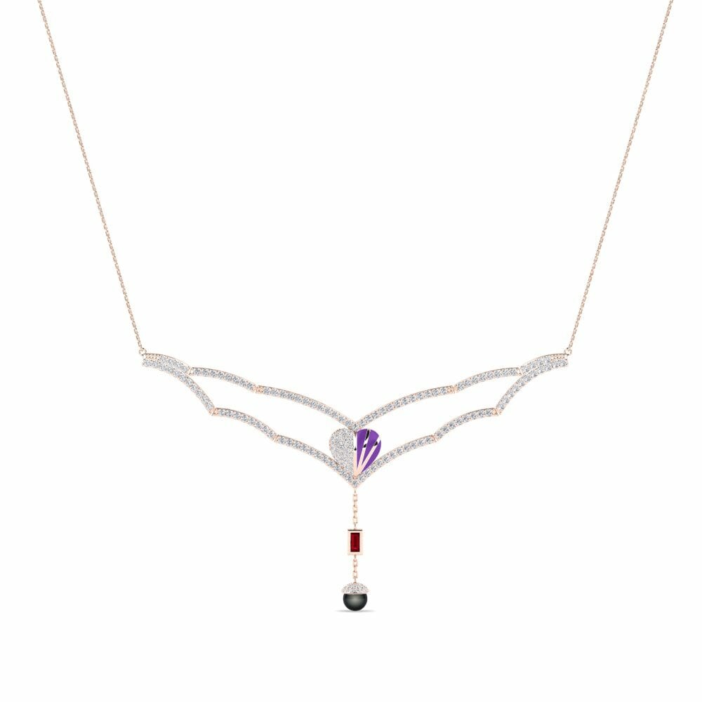 Circonita Roja Collar de Mujer Abrazarte