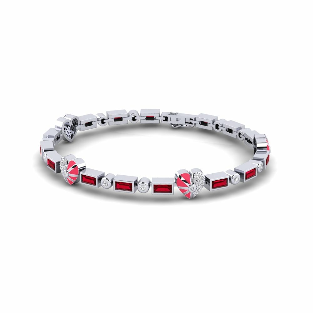 Circonita Roja Pulsera de Mujer Bellezzana