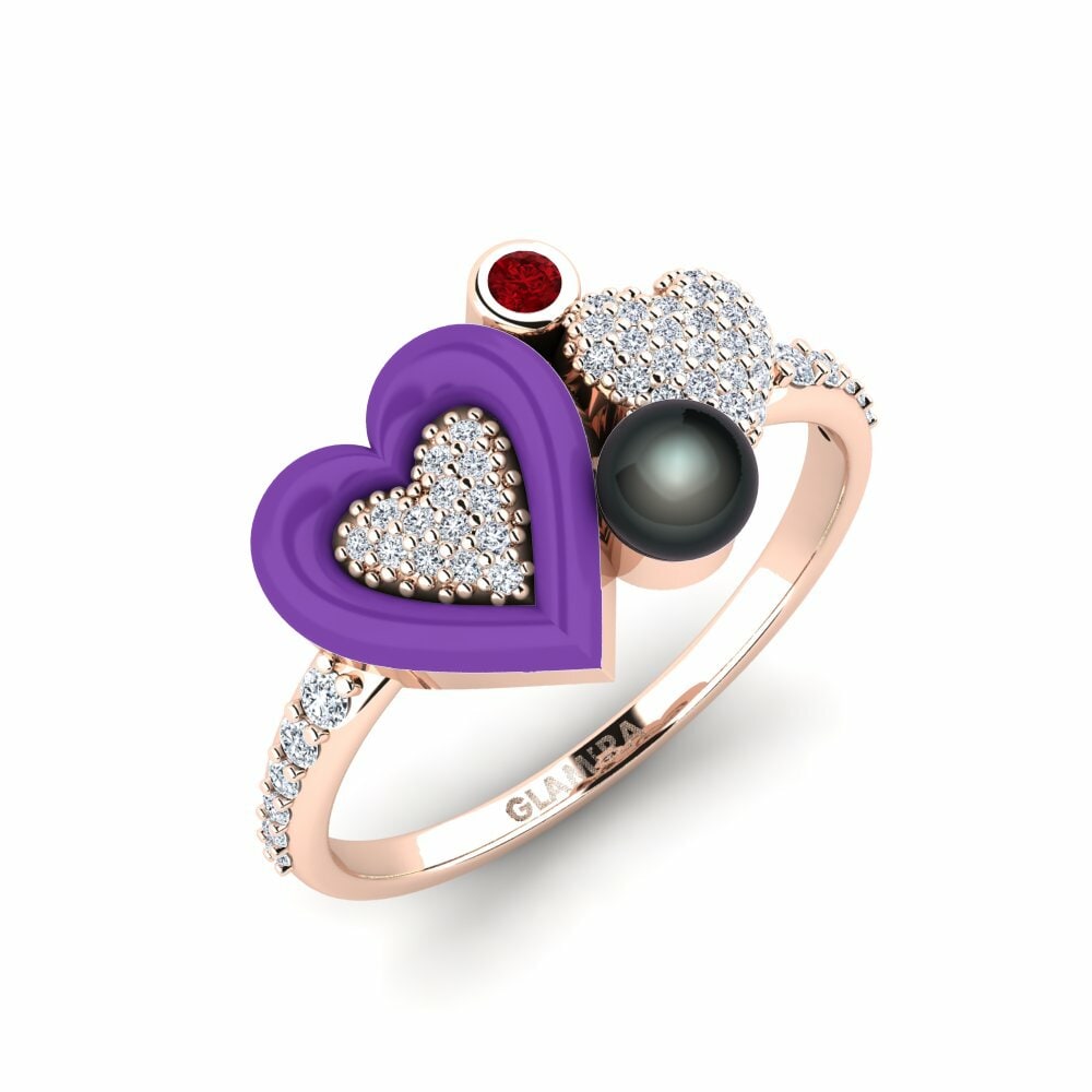 Circonita Roja Anillo Chancelove