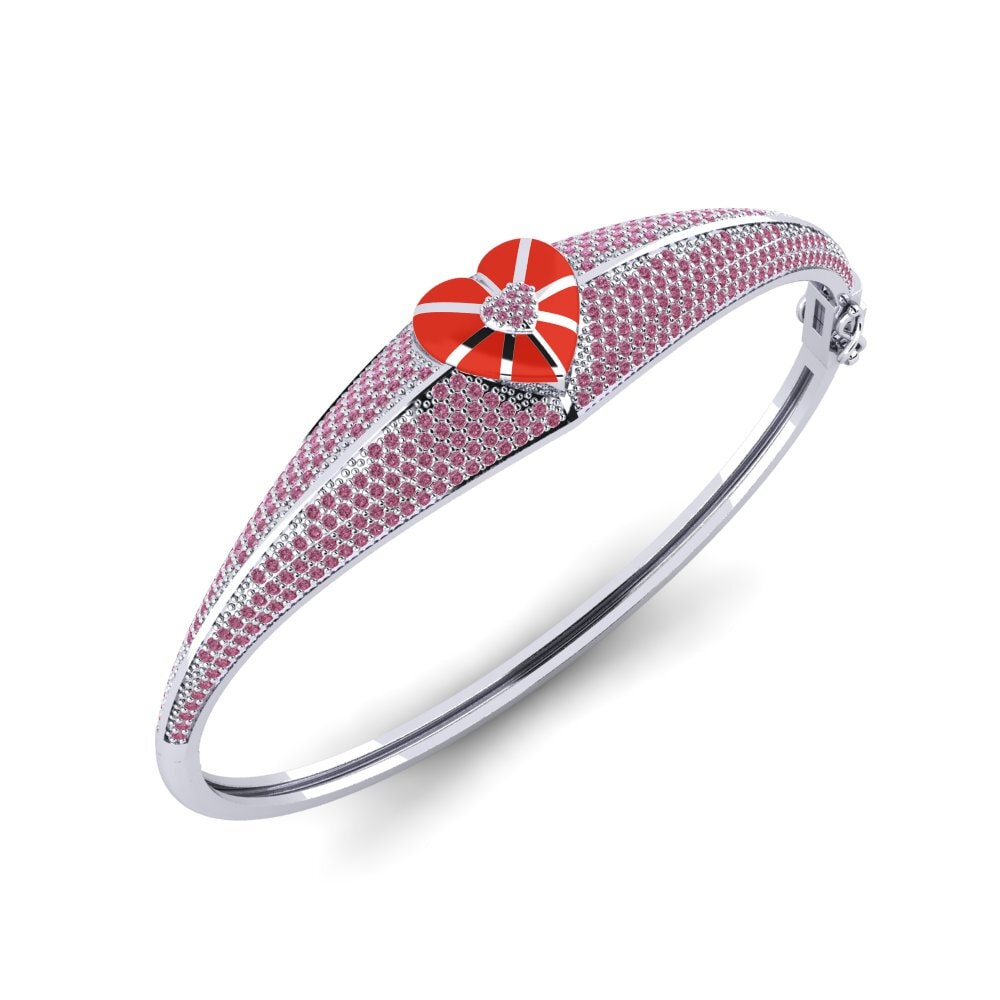 Rhodolite Garnet Women's Bangle Flyinhigh