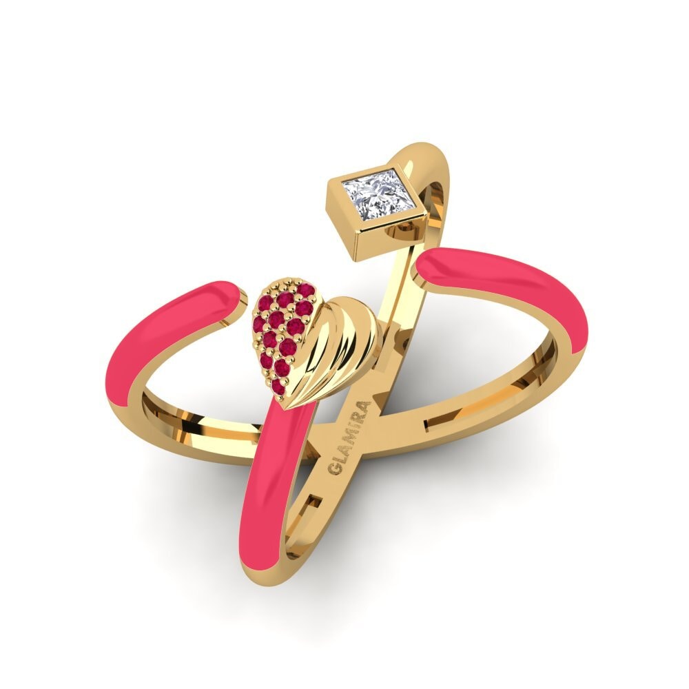 Moissanita Anillo Hued