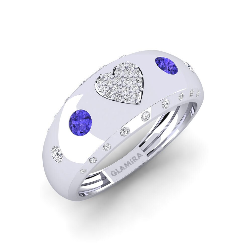 Round Tanzanite Ring Karlek