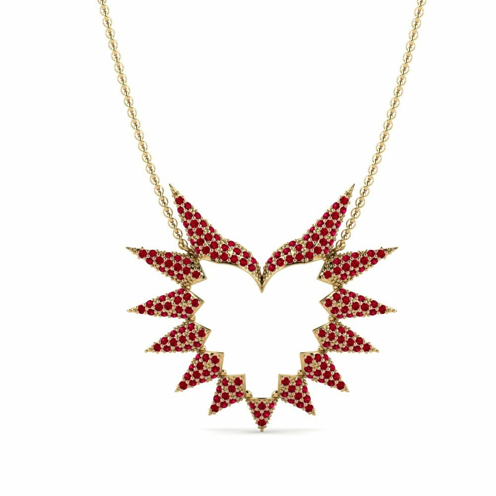 Circonita Roja Collar de Mujer Madlylove