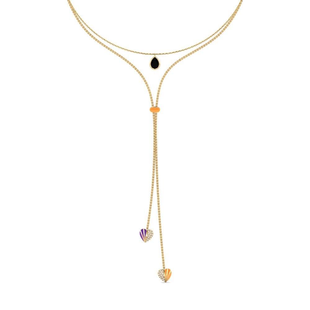 COLGANTES Ónix Negro Choker