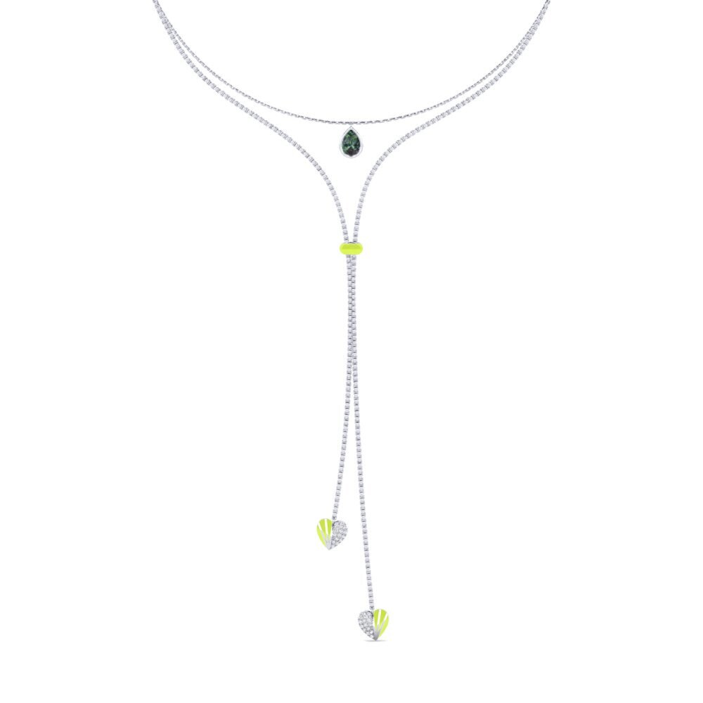 Mystic Topaz Women's Choker Necklace Marilages