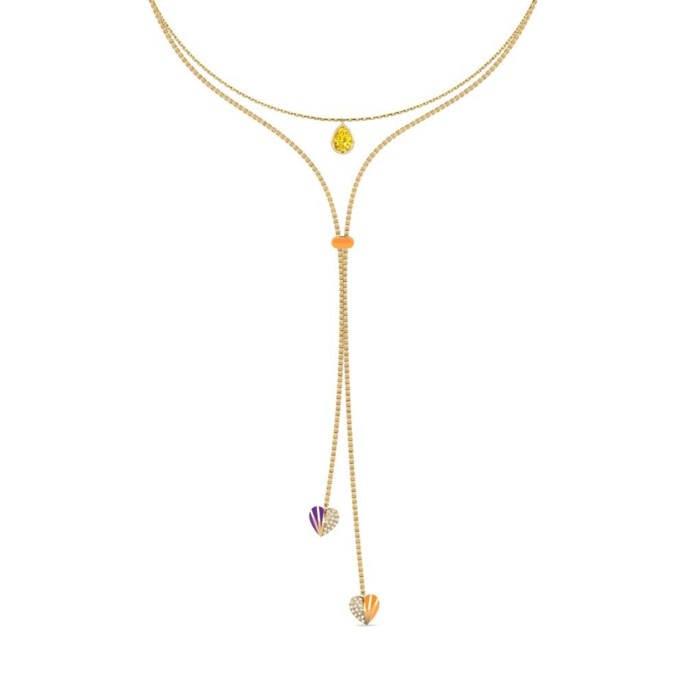 Choker Yellow Sapphire Necklaces