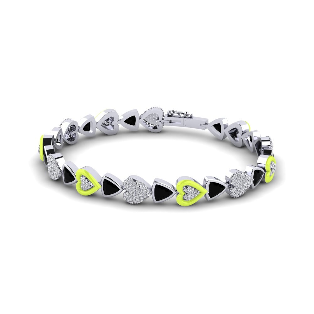 Black Sapphire Women's Bracelet Operamore