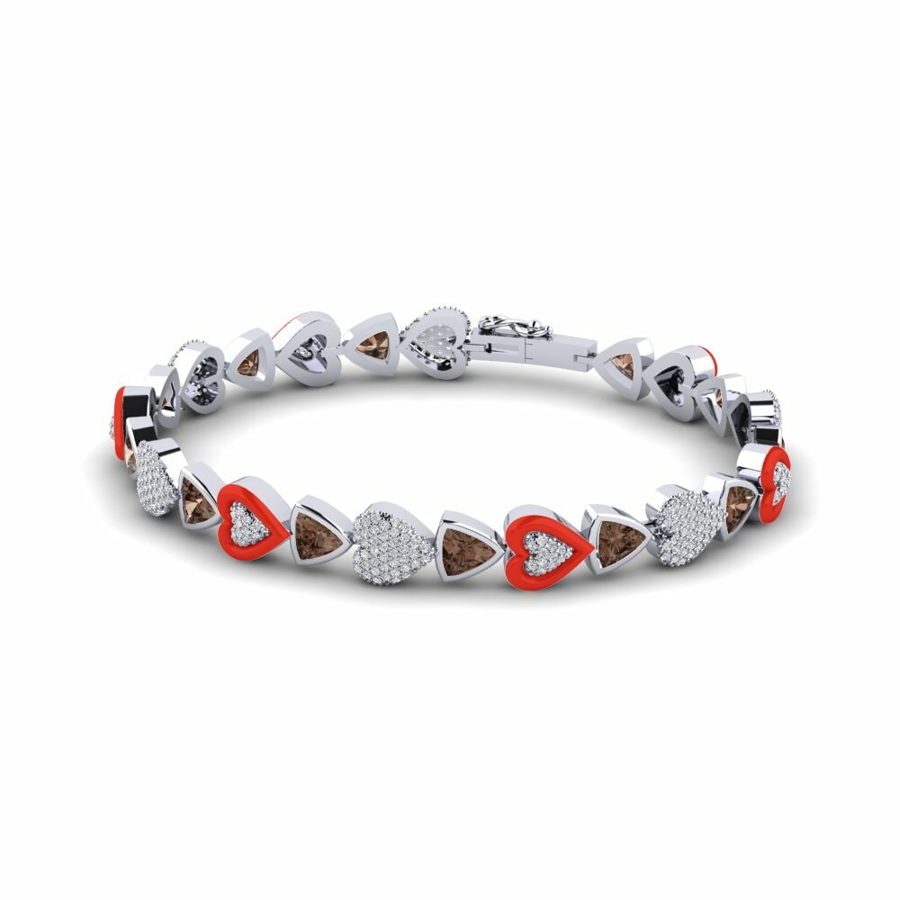 Cuarzo humo Pulsera de Mujer Operamore