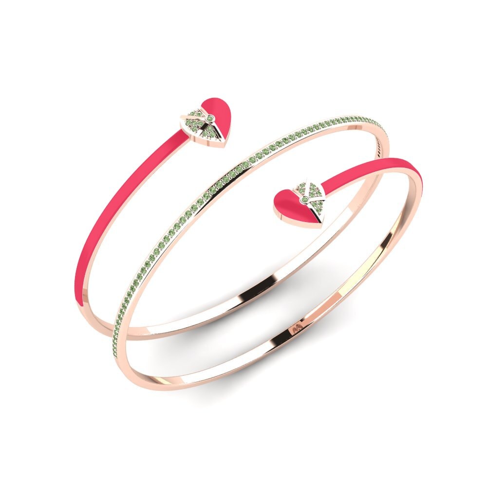 Green Diamond Women's Bangle Ruddy