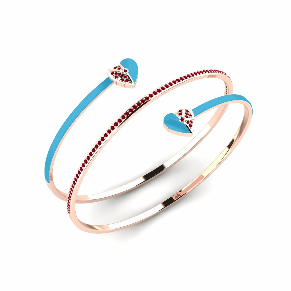 Circonita Roja Brazalete de mujer Ruddy