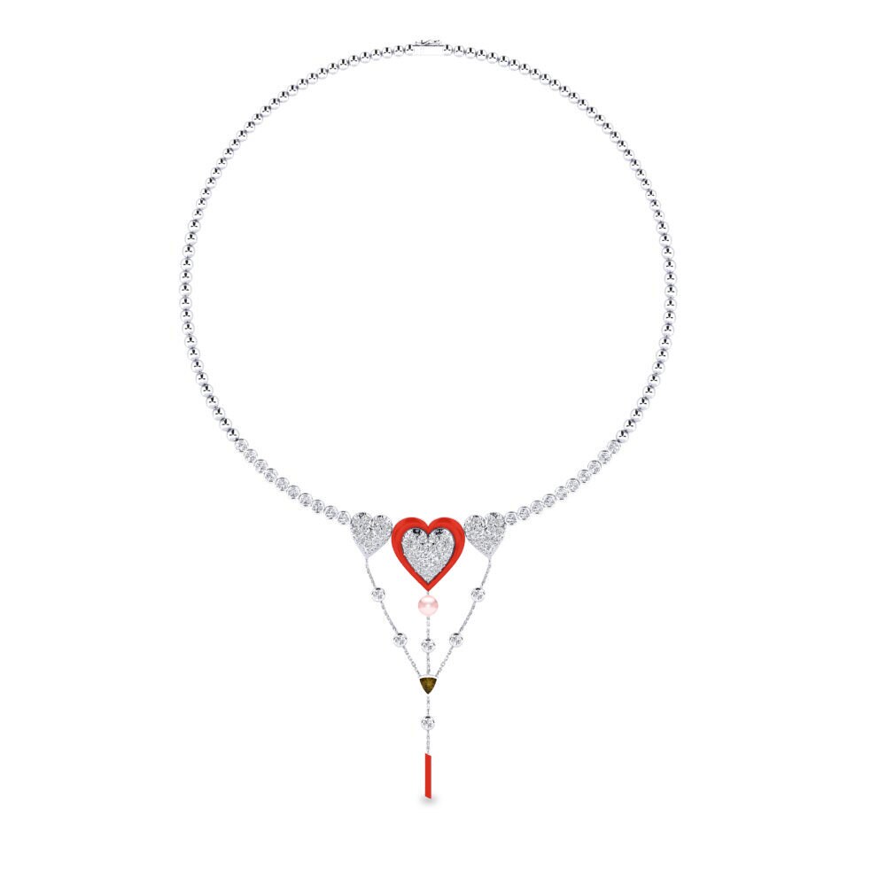 Brown Zircon Collier Touchlove