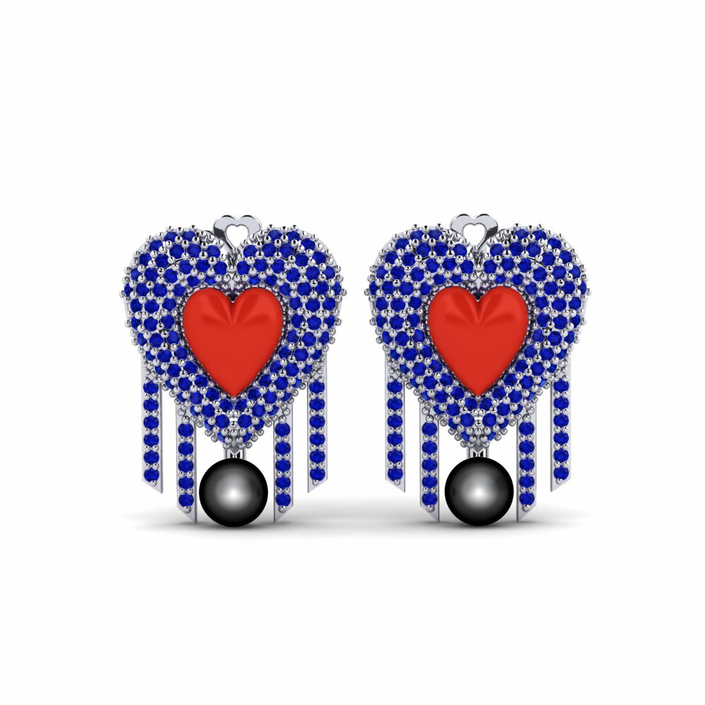 Sapphire Women's Earring Vitaunica