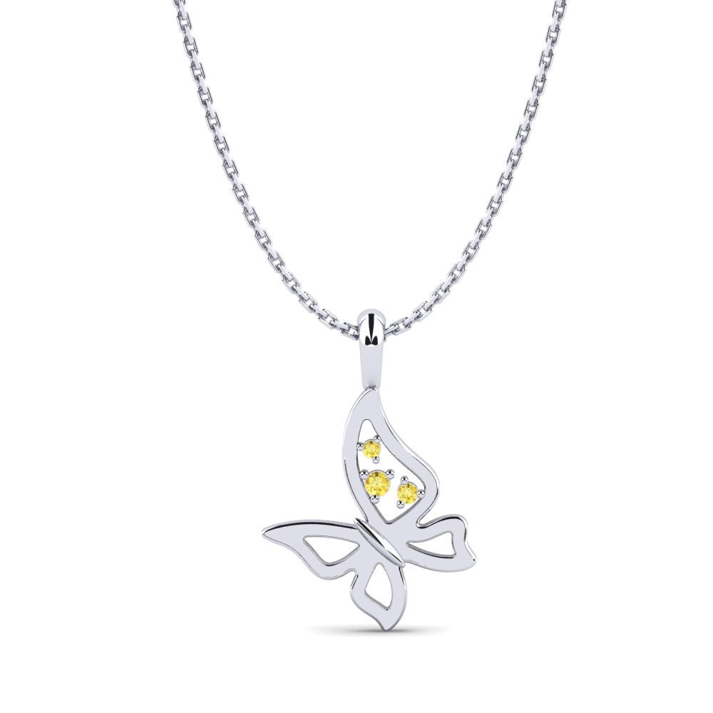 Yellow Sapphire Pendant Jyotis
