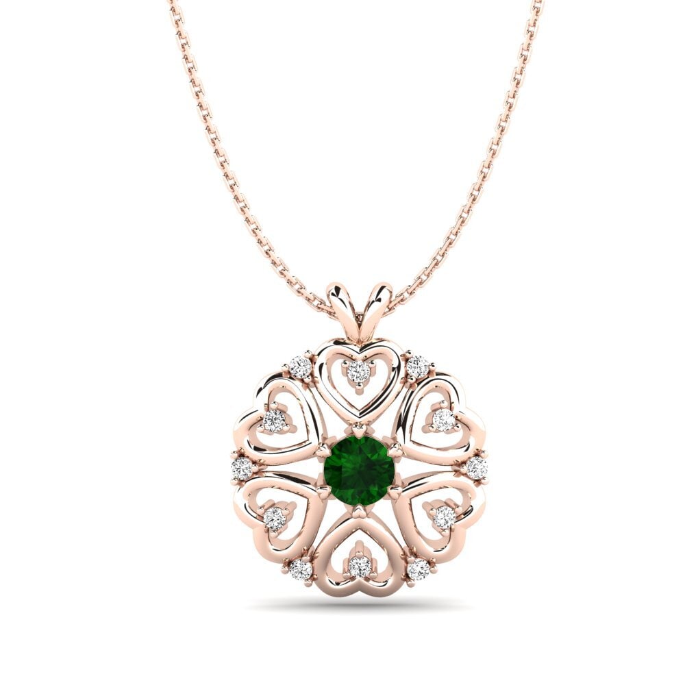Turmalina verde Colgante de Mujer Naxos