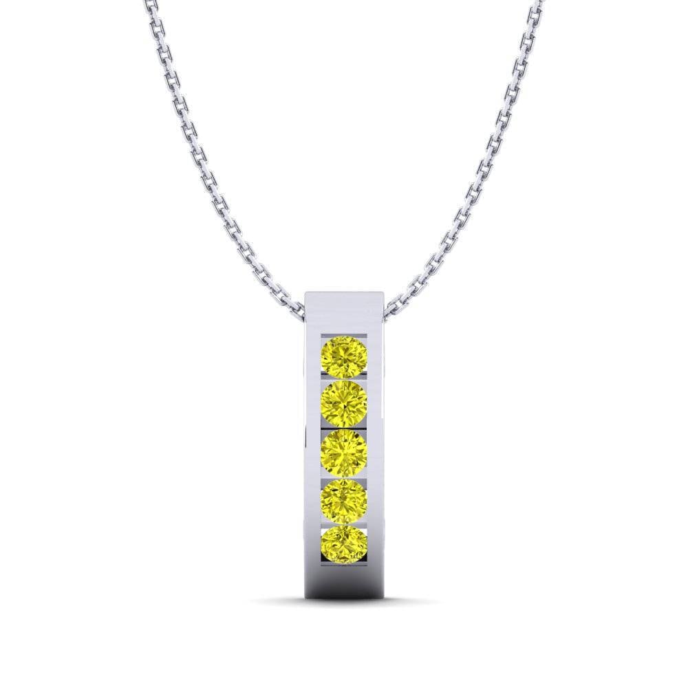 Berlian Kuning Loket wanita Okinova