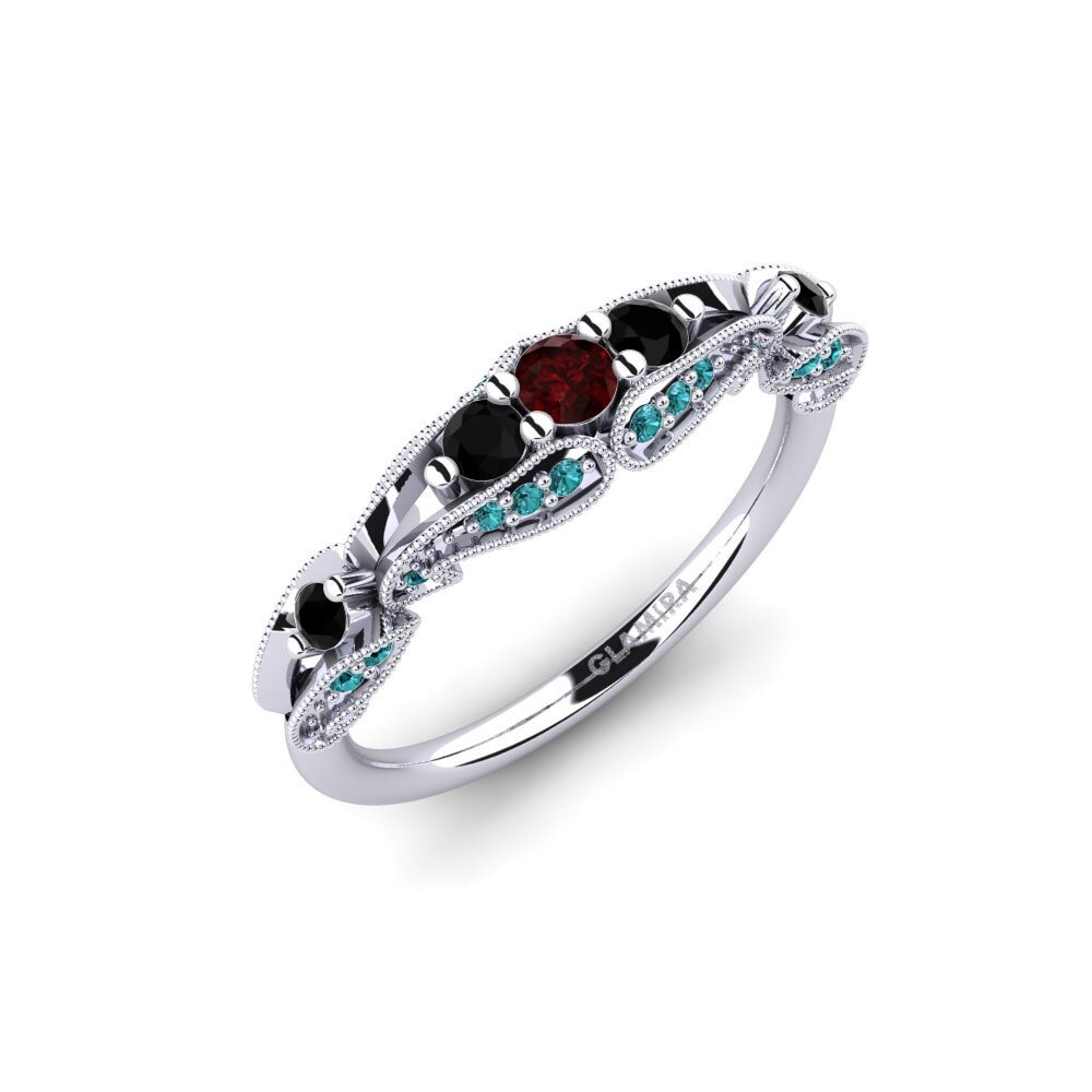 Granate Anillo de compromiso Ambrogia