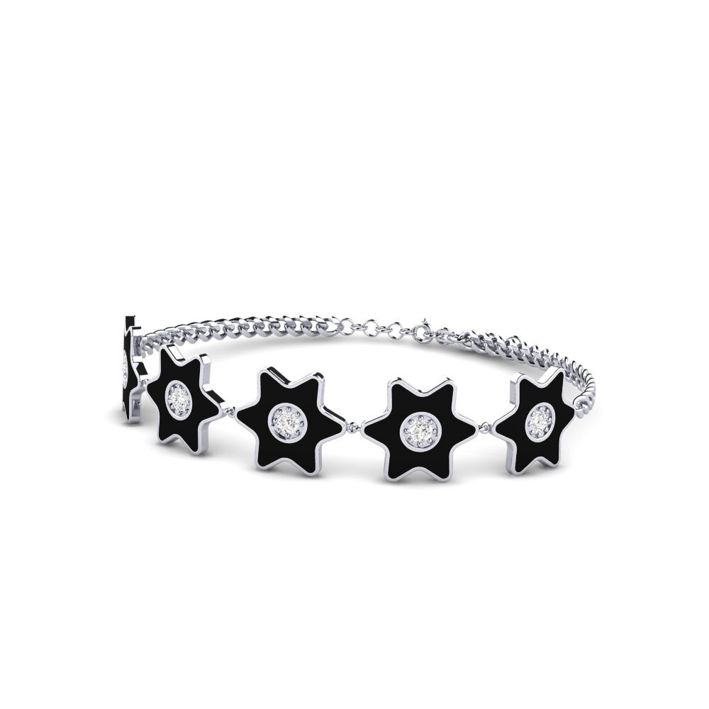 White sapphire Women's Bracelet Aceate