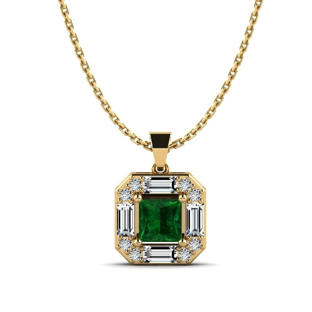 Tsavorite Women's Pendant Amilly