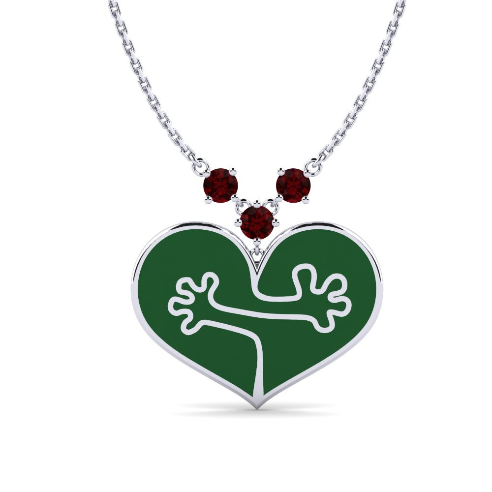 Granate Collar de Mujer Arrast