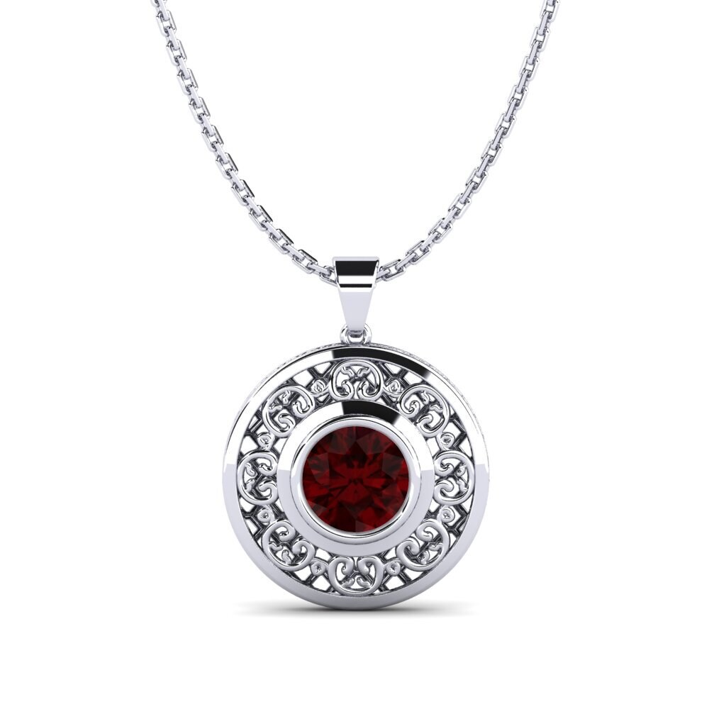 Garnet Women's Pendant Ashlyes