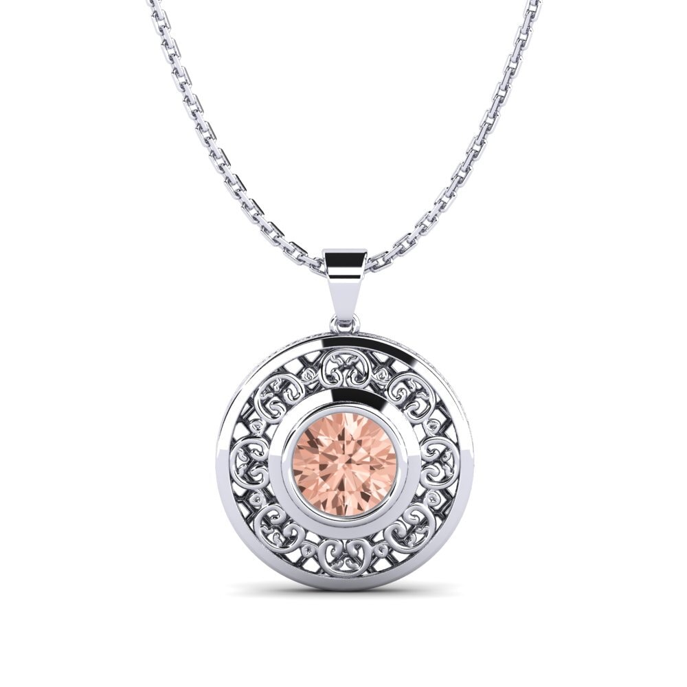 Morganite Women's Pendant Ashlyes