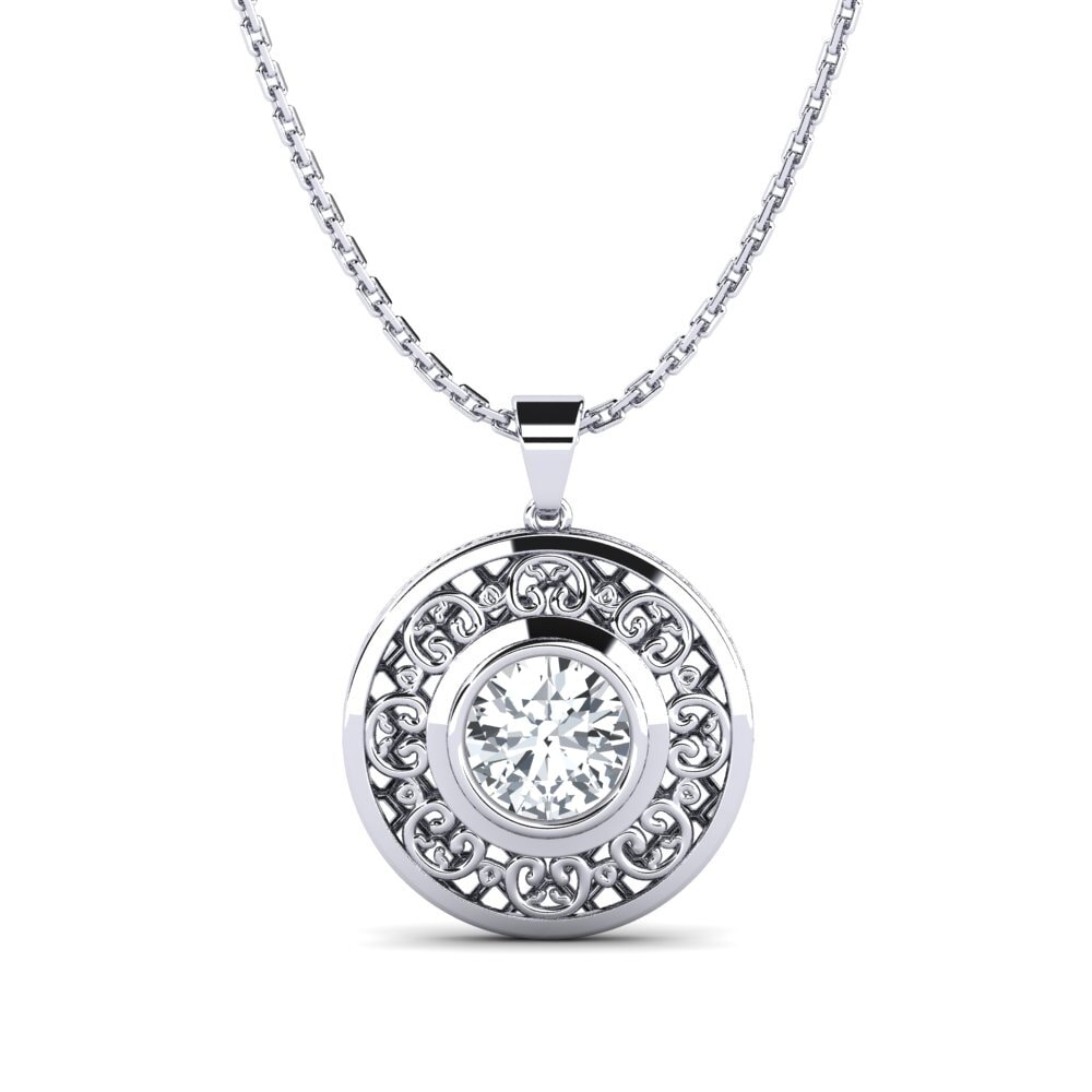 White Zircon Women's Pendant Ashlyes