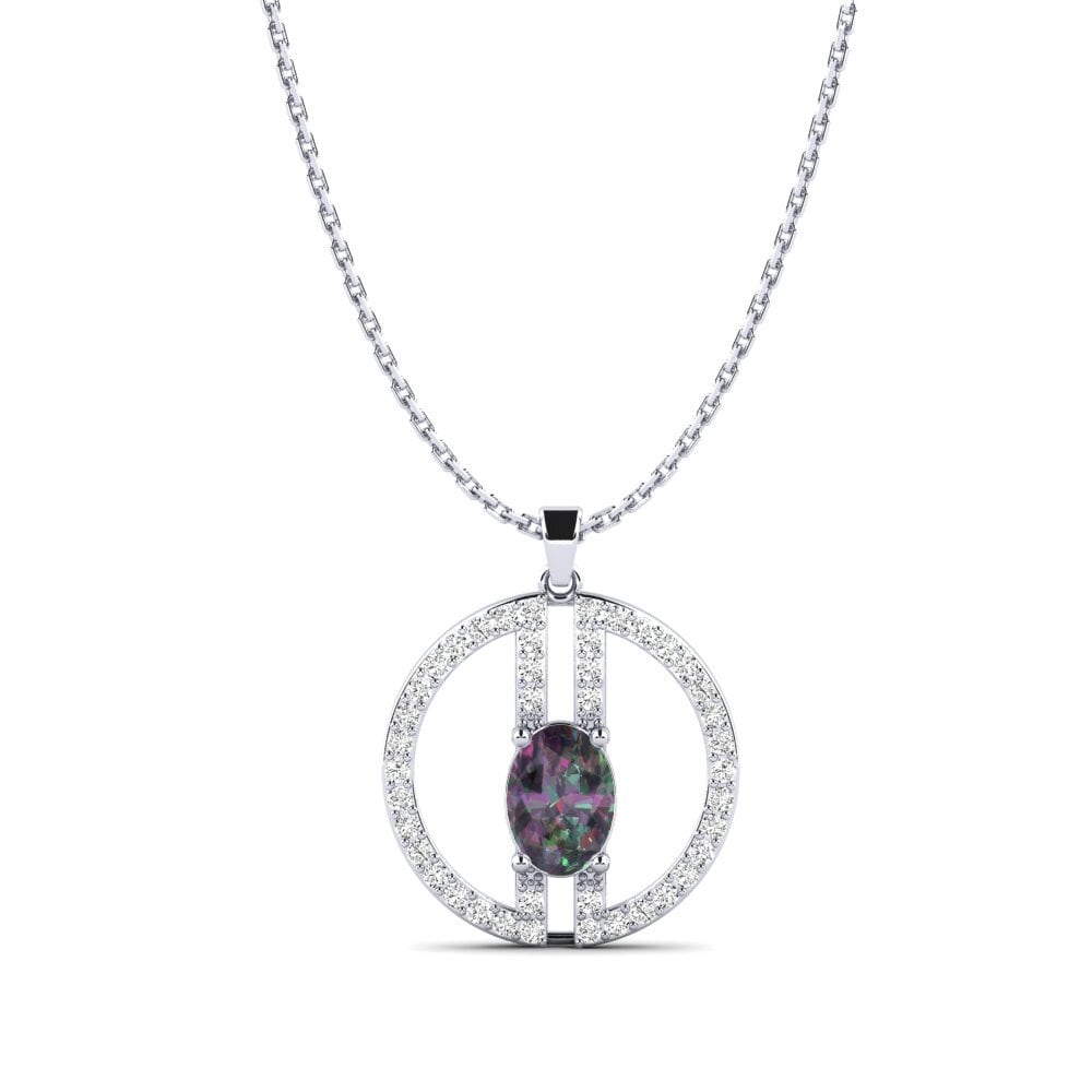 Mystic Topaz Women's Pendant Baulk