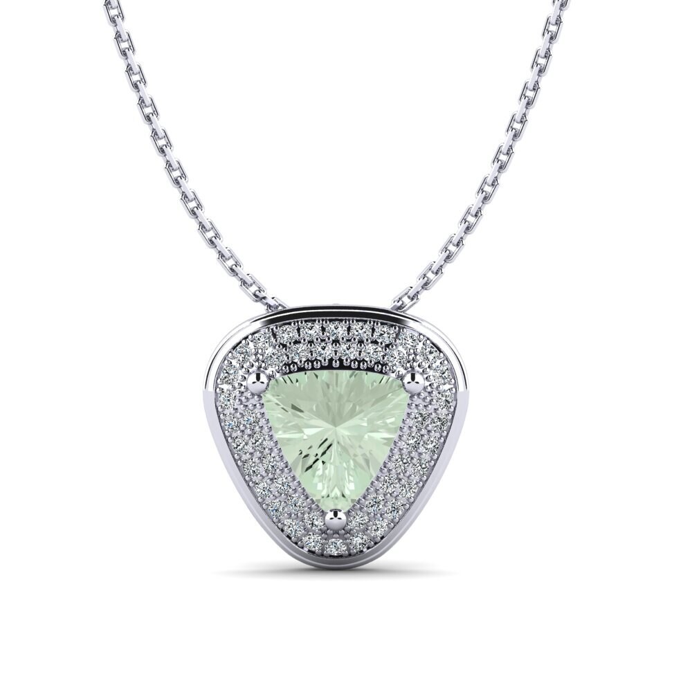 Green Amethyst Women's Pendant Bleueti