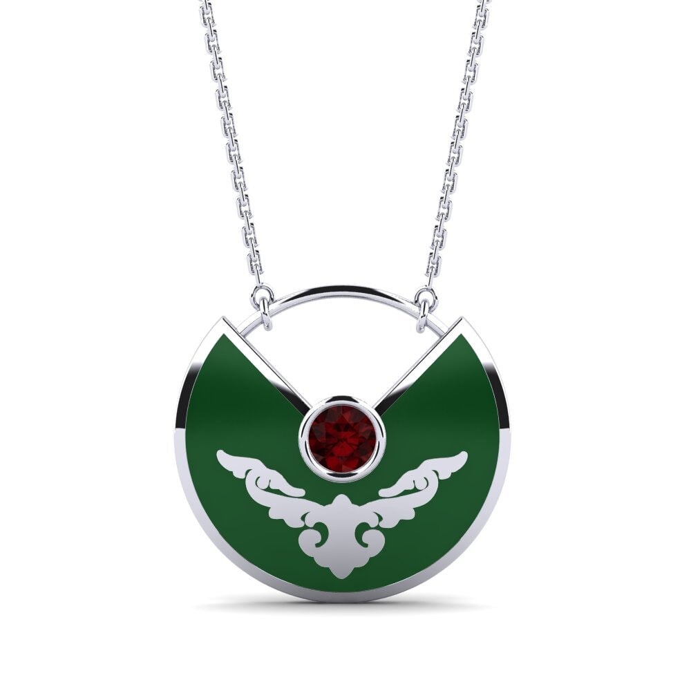 Granate Collar de Mujer Ceannfhionn