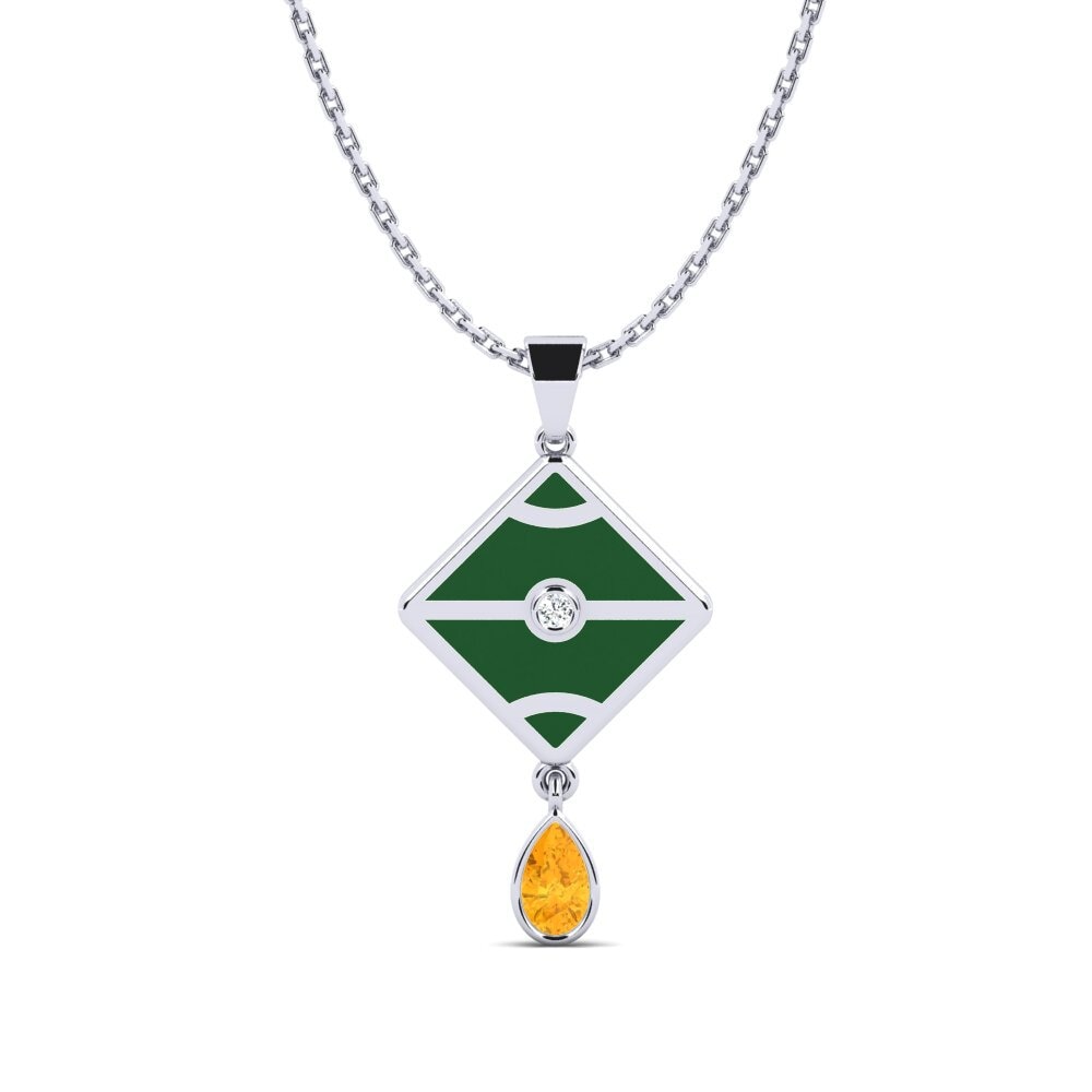 Citrine Women's Pendant Crouch