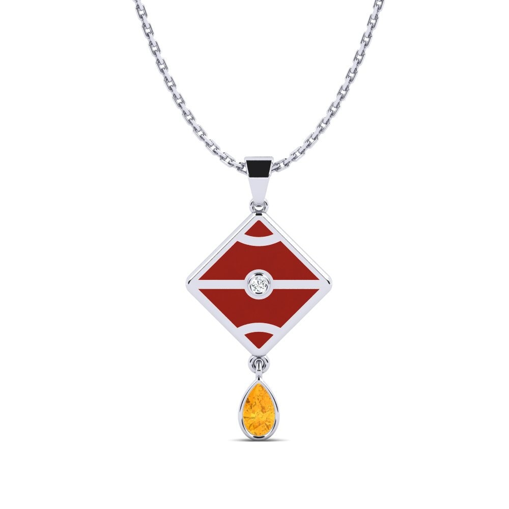 Citrine Women's Pendant Crouch