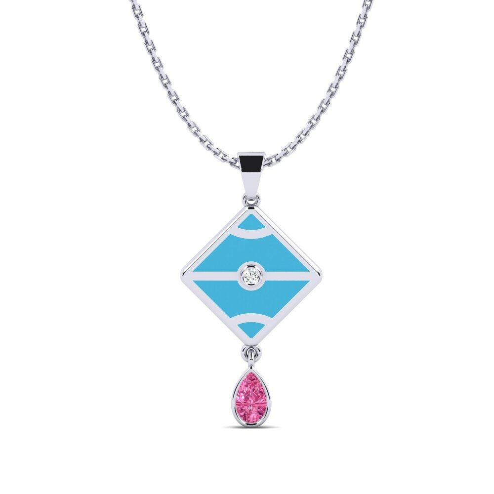 Pink Tourmaline Women's Pendant Crouch