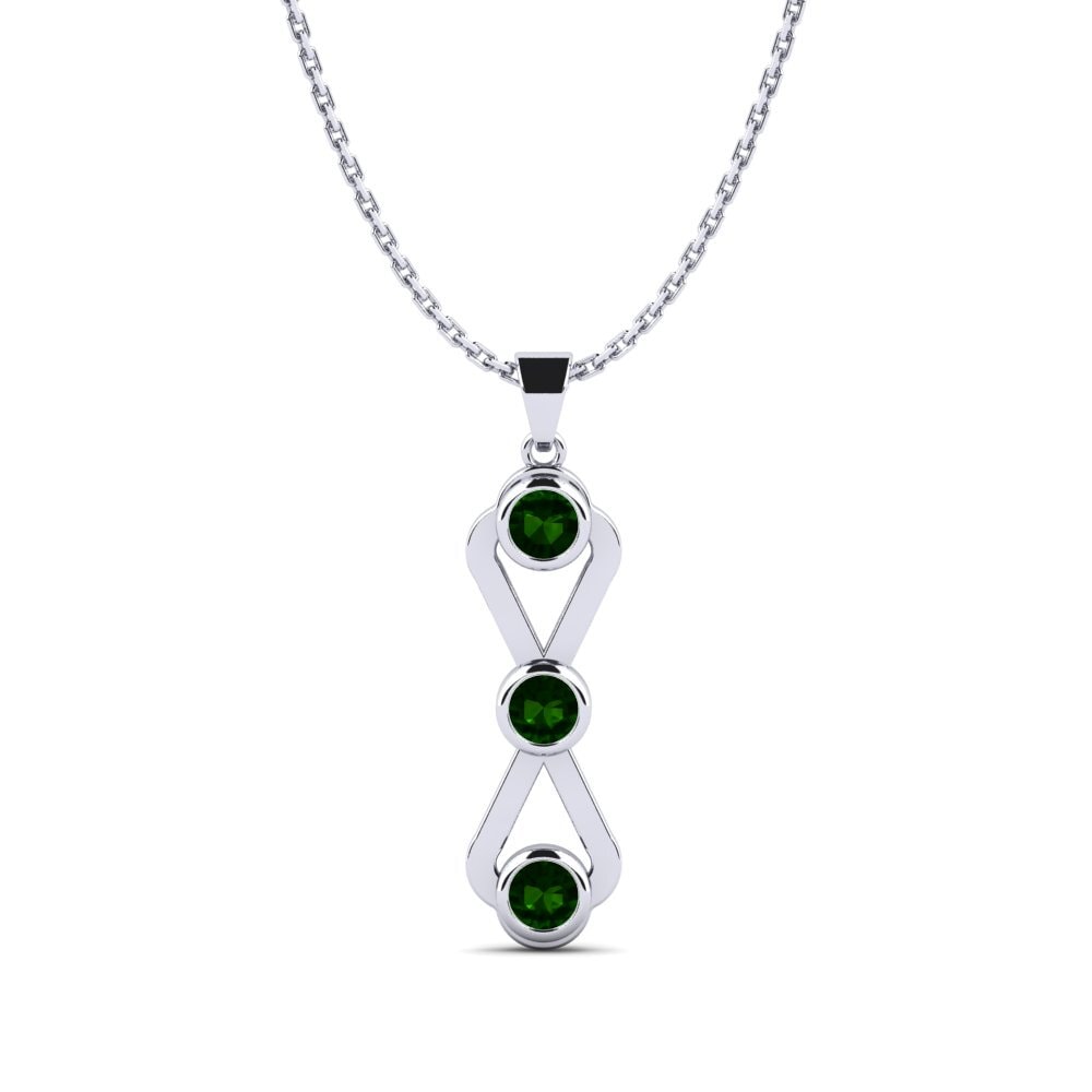 Green Tourmaline Women's Pendant Dionel
