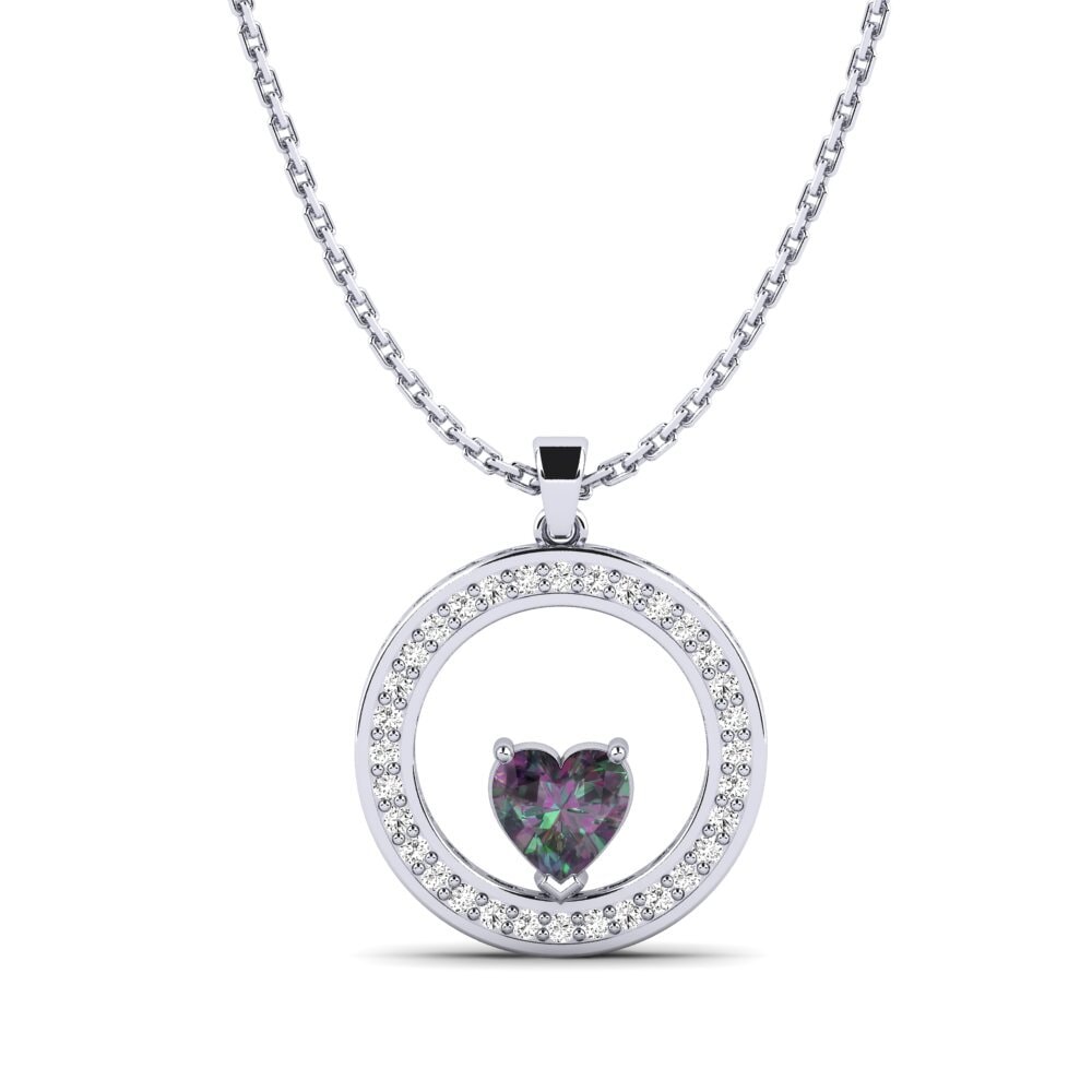 Mystic Topaz Women's Pendant Dougglas