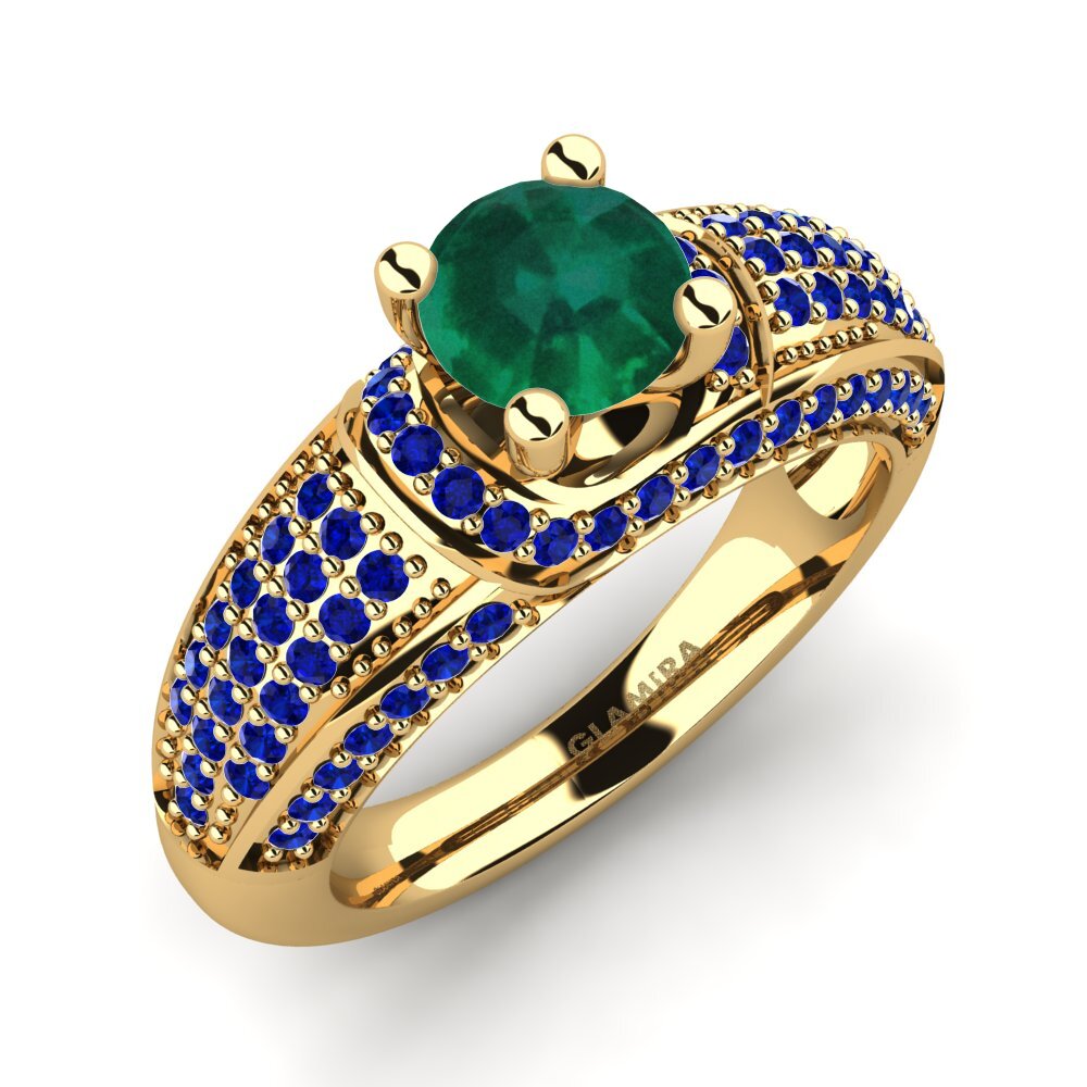 Round Engagement Ring Anica