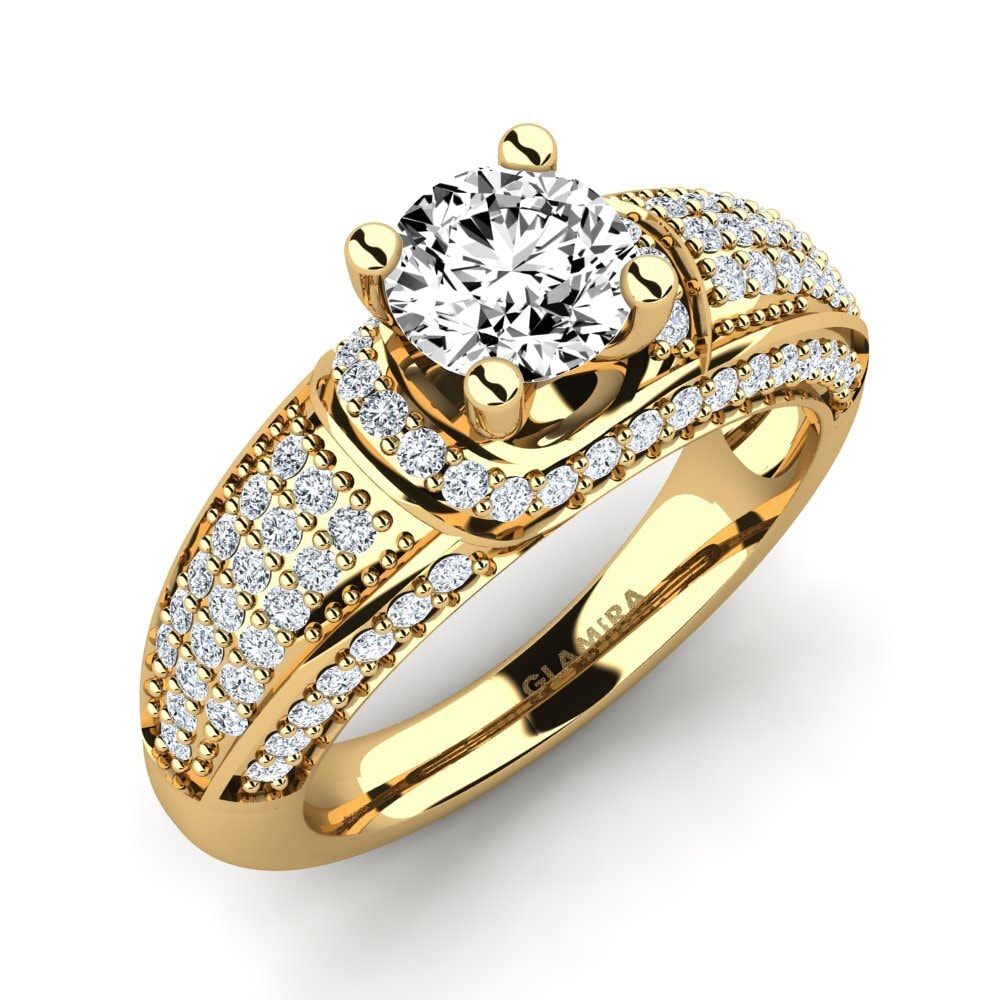 Moissanite Engagement Ring Anica