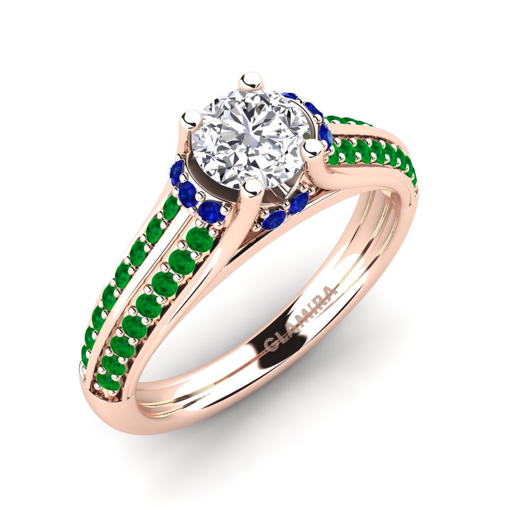 Diamante Anel de Noivado Eleta