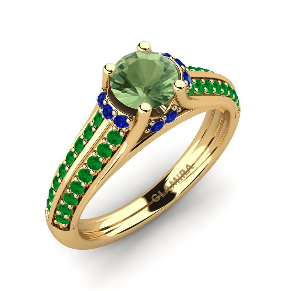 14ct Yellow Gold Engagement Ring Eleta