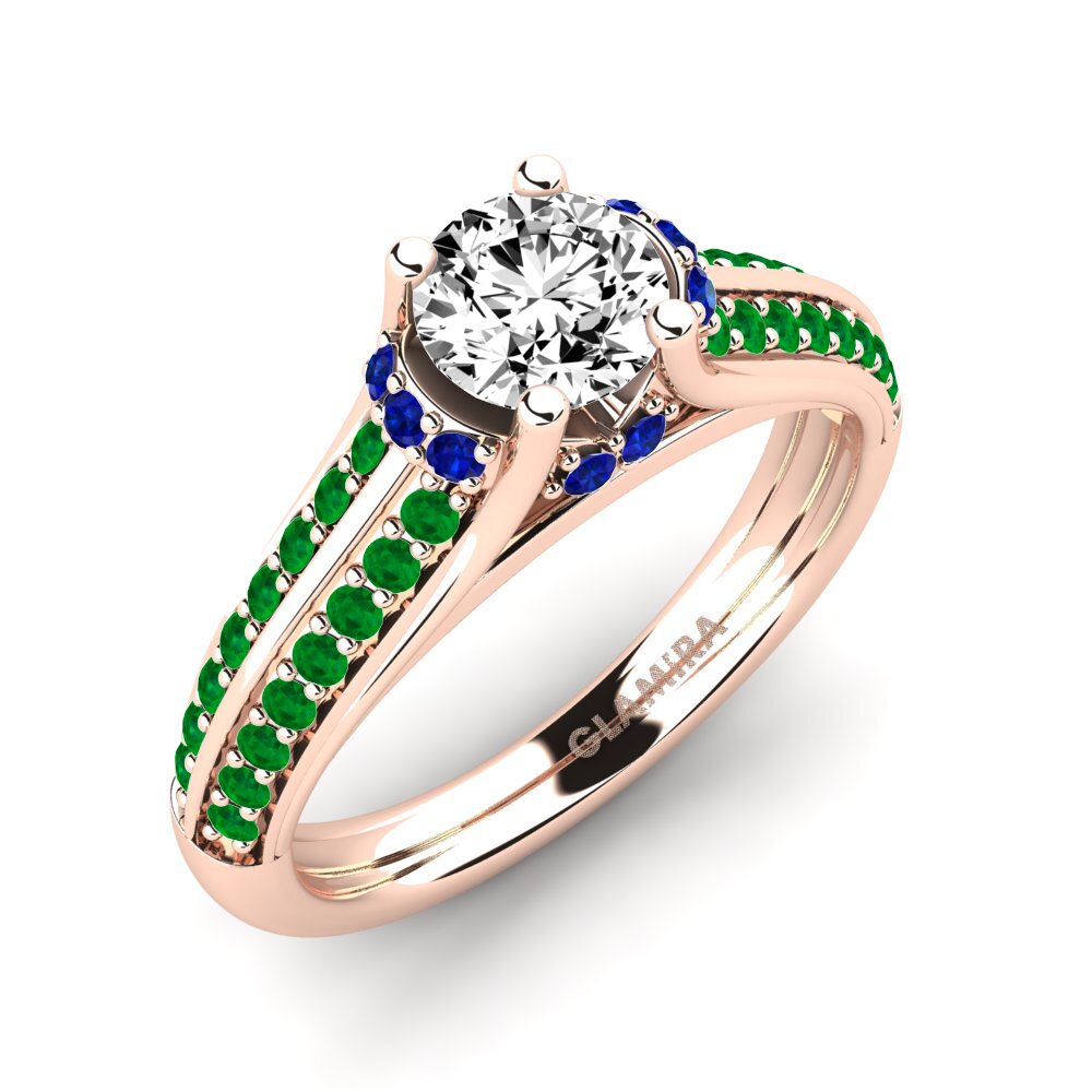 Moissanite Engagement Ring Eleta