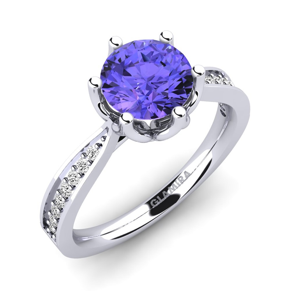Tanzanite Engagement Ring Hiya
