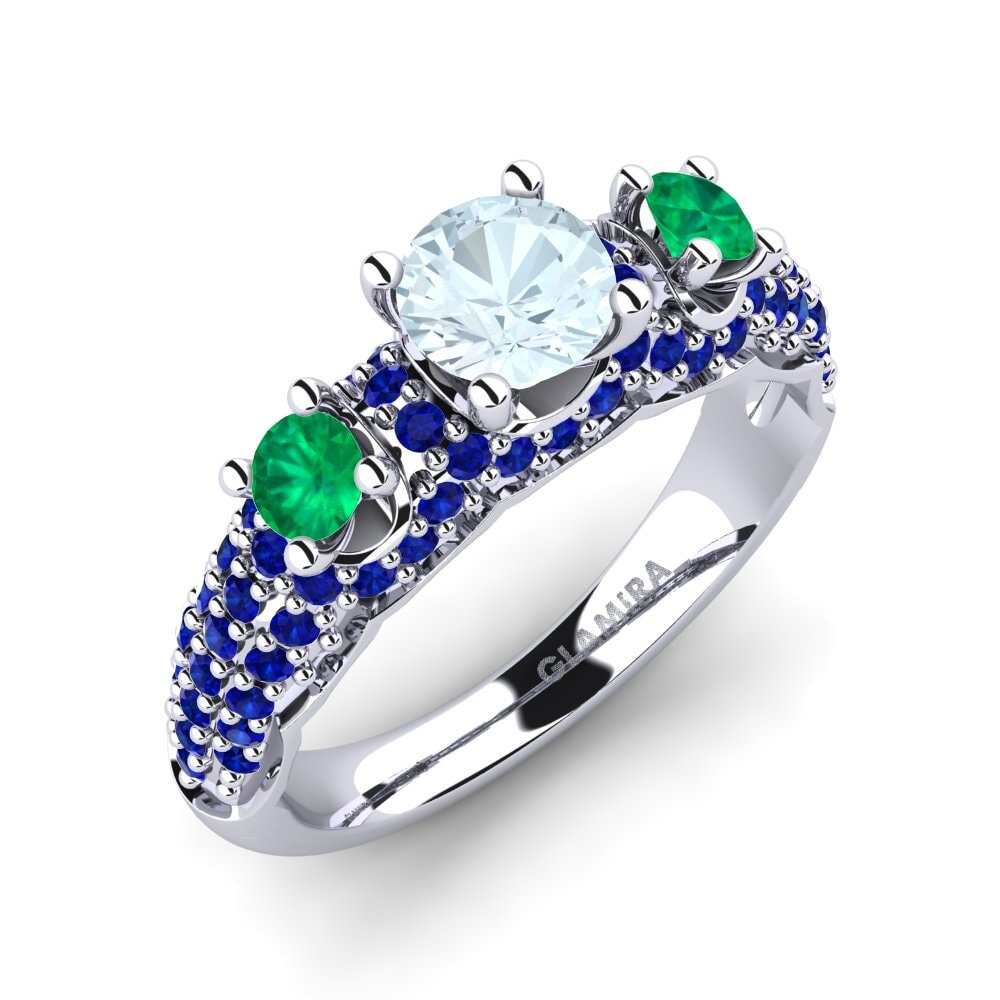 925 Silver Engagement Ring Lilava