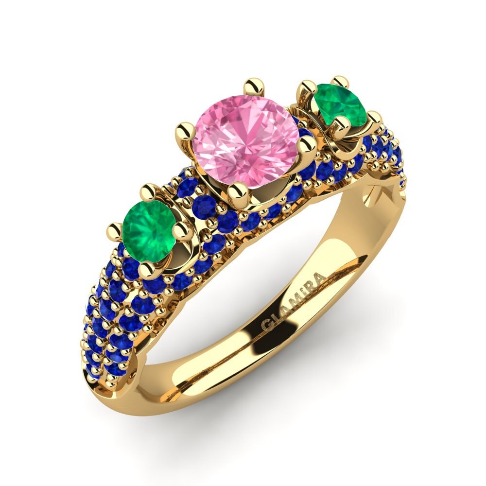 18ct Yellow Gold Engagement Ring Lilava