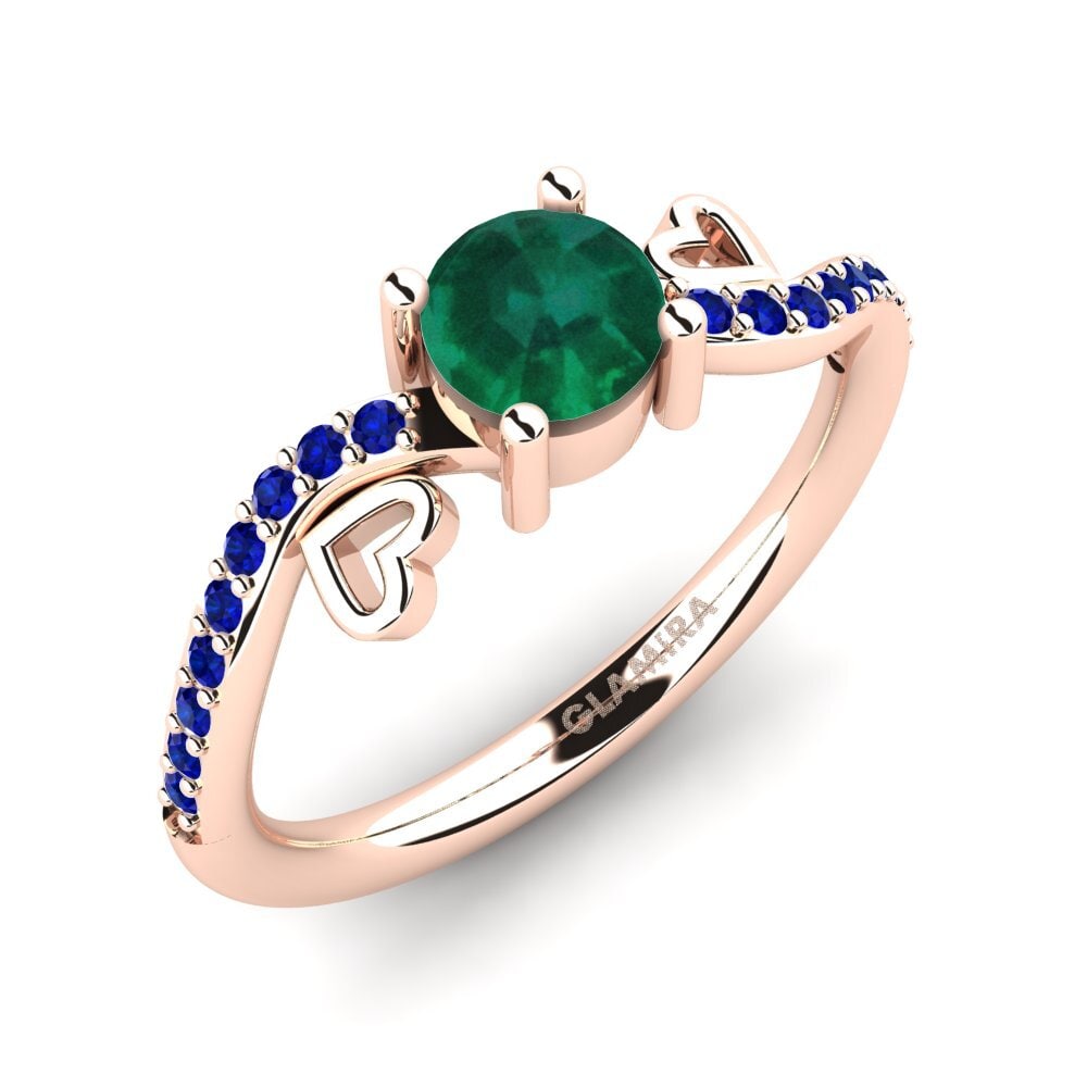 14ct Rose Gold Engagement Ring Mabule