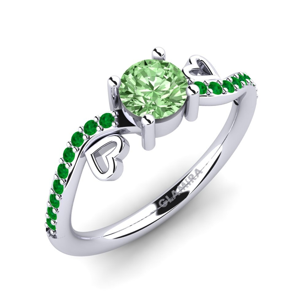 Plata 925 Anillo de compromiso Mabule