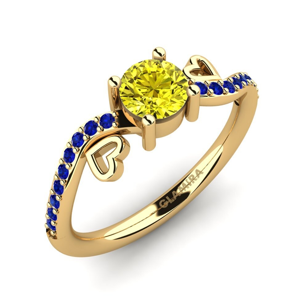 Yellow Diamond Engagement Ring Mabule