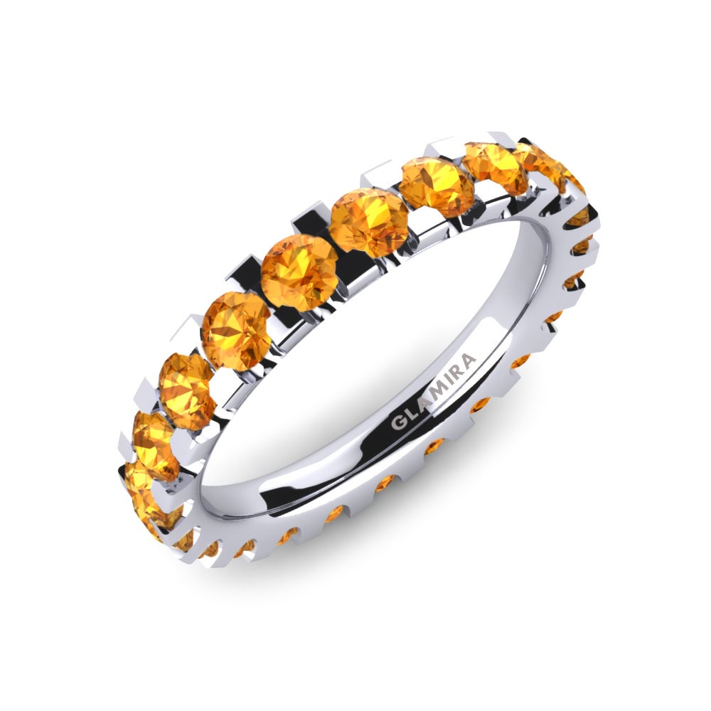 Anillo Adeline 9k Oro Blanco