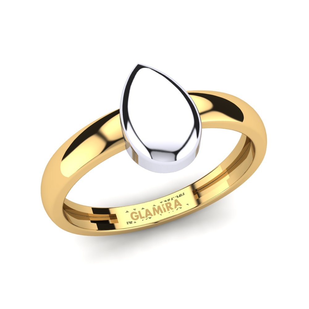 9ct Yellow & White Gold Ring Aberdulais