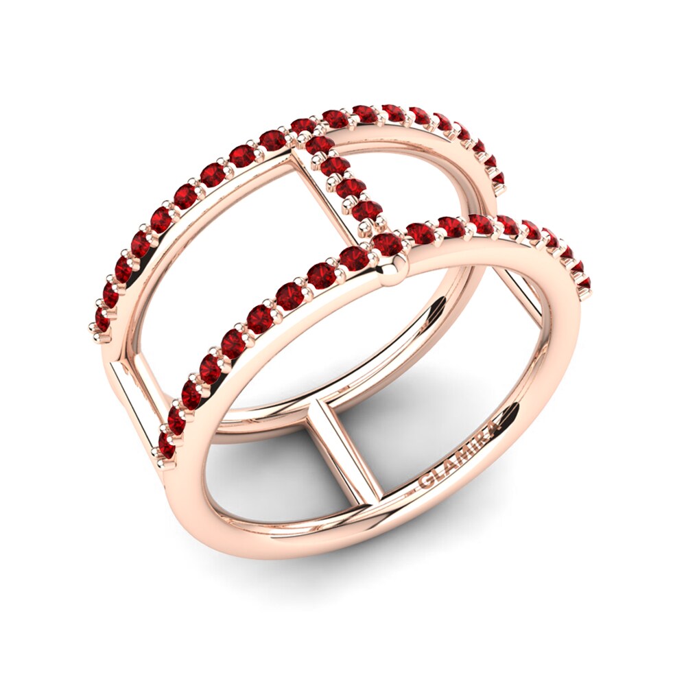 18K Rood Goud Knokkelring Aethra