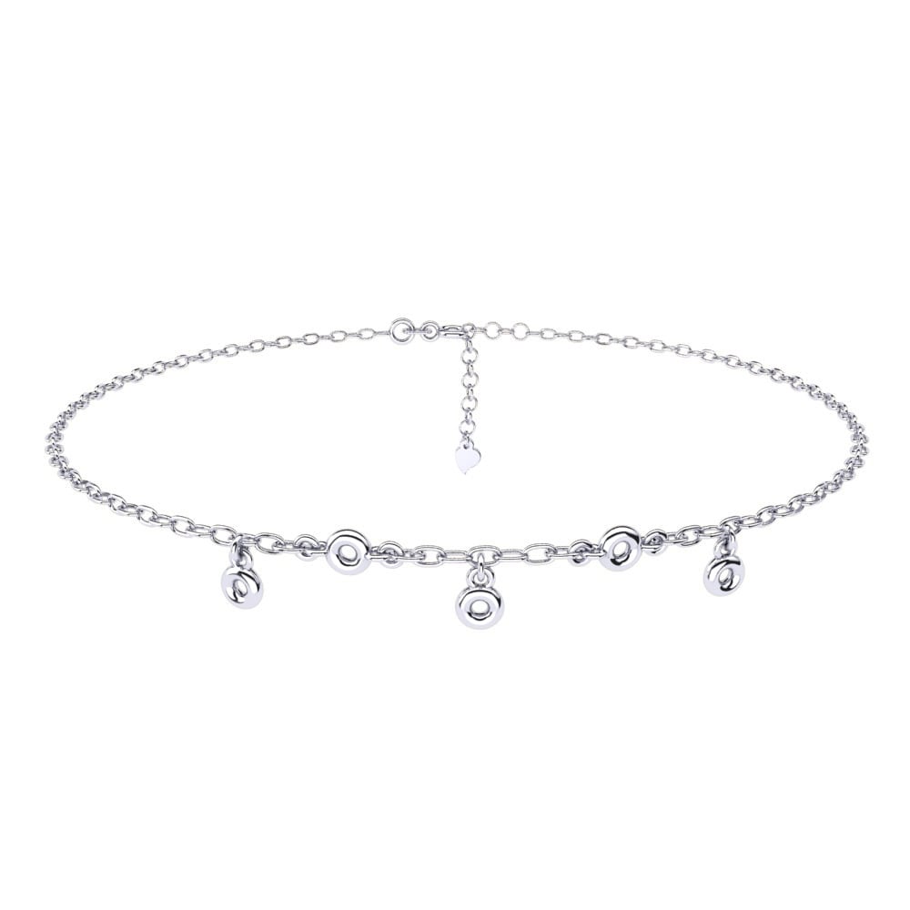 950 Platinum Women's Anklet Anadelia