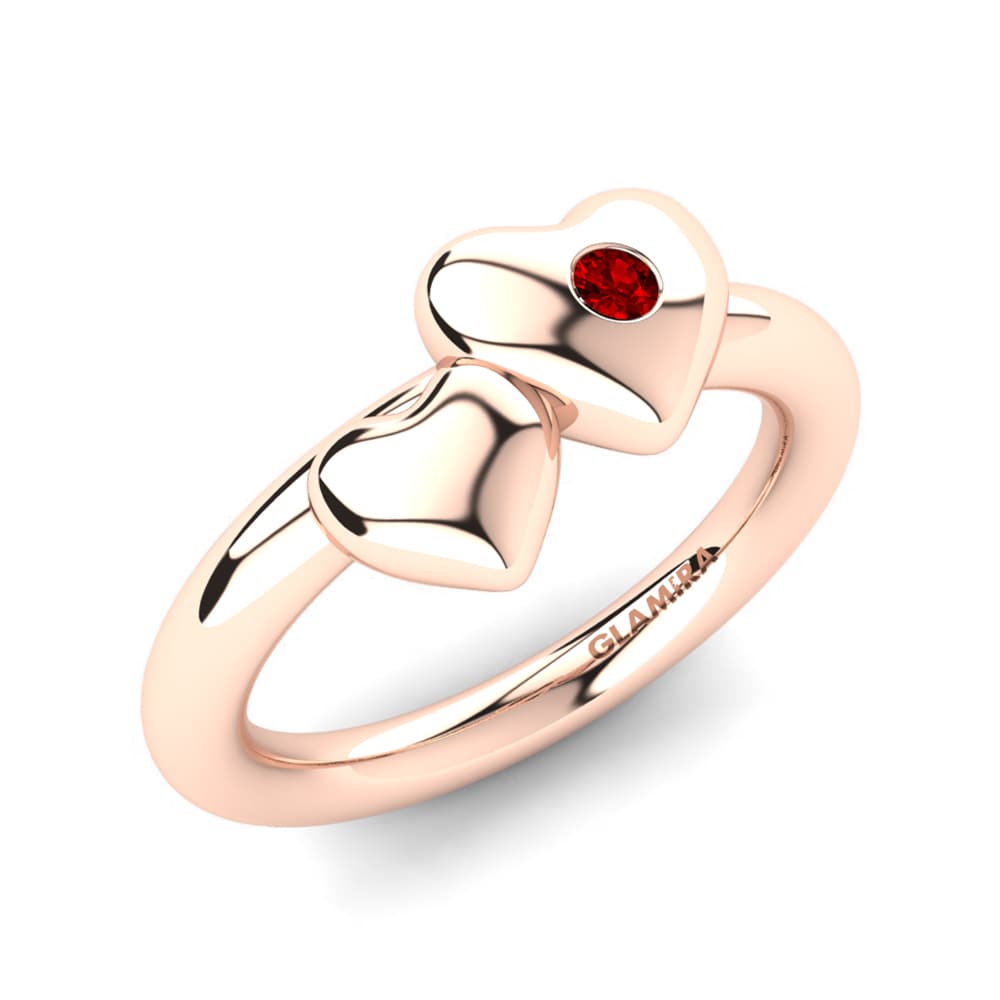 18K Rood Goud Knokkelring Anthia